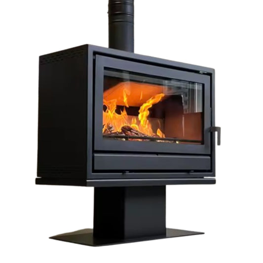 Heritage Flame Rectangular Fireplace